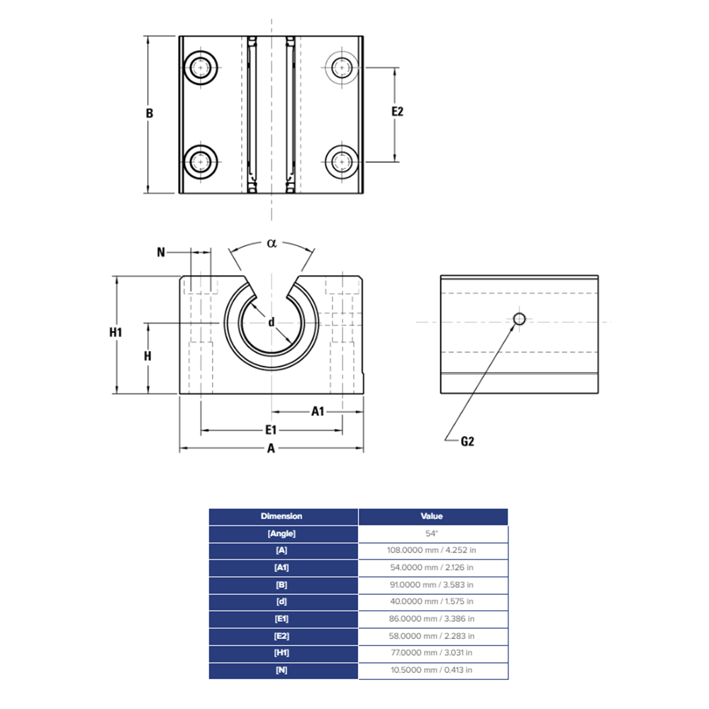 SSEPBOM40DD THOMSON BALL BUSHING SSE SERIES 40MM OPEN PILLOW BLOCK BEARING SELF ALIGNING 3079.88 LBF